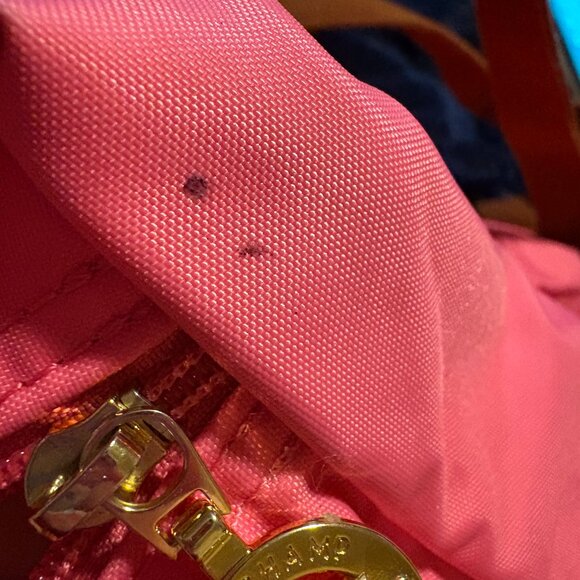 Well used Le Pliage classic backpack in the retired color ‘Candy’ Modified! - Picture 8 of 11